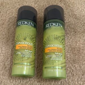 2 New Redken Curvaceous Full Swirl Discontinued Fan Favorite 5oz